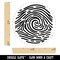 Finger Print Fingerprint Self-Inking Rubber Stamp for Stamping Crafting Planners